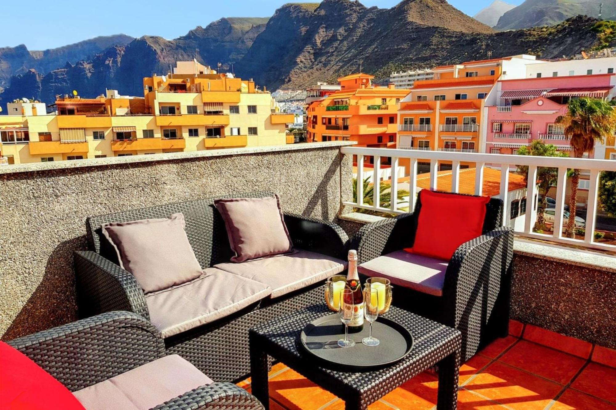 Modern Apartment In Puerto De Santiago - 65 Sqm - Mountain View Esterno foto