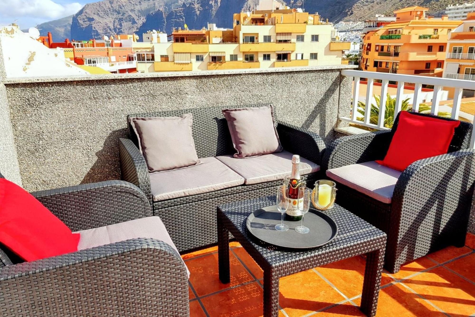 Modern Apartment In Puerto De Santiago - 65 Sqm - Mountain View Esterno foto